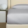 Frette Cotton Sateen Fitted Bottom Sheet  Size: California King-  Cliff Grey