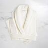 Frette Unito Shawl Collar Bathrobe  Size: Large-  Milk