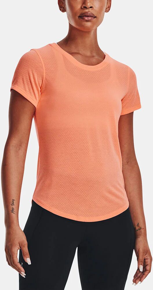 Under Armour Streaker Run Short Sleeve Women's Running Apparel Afterglow