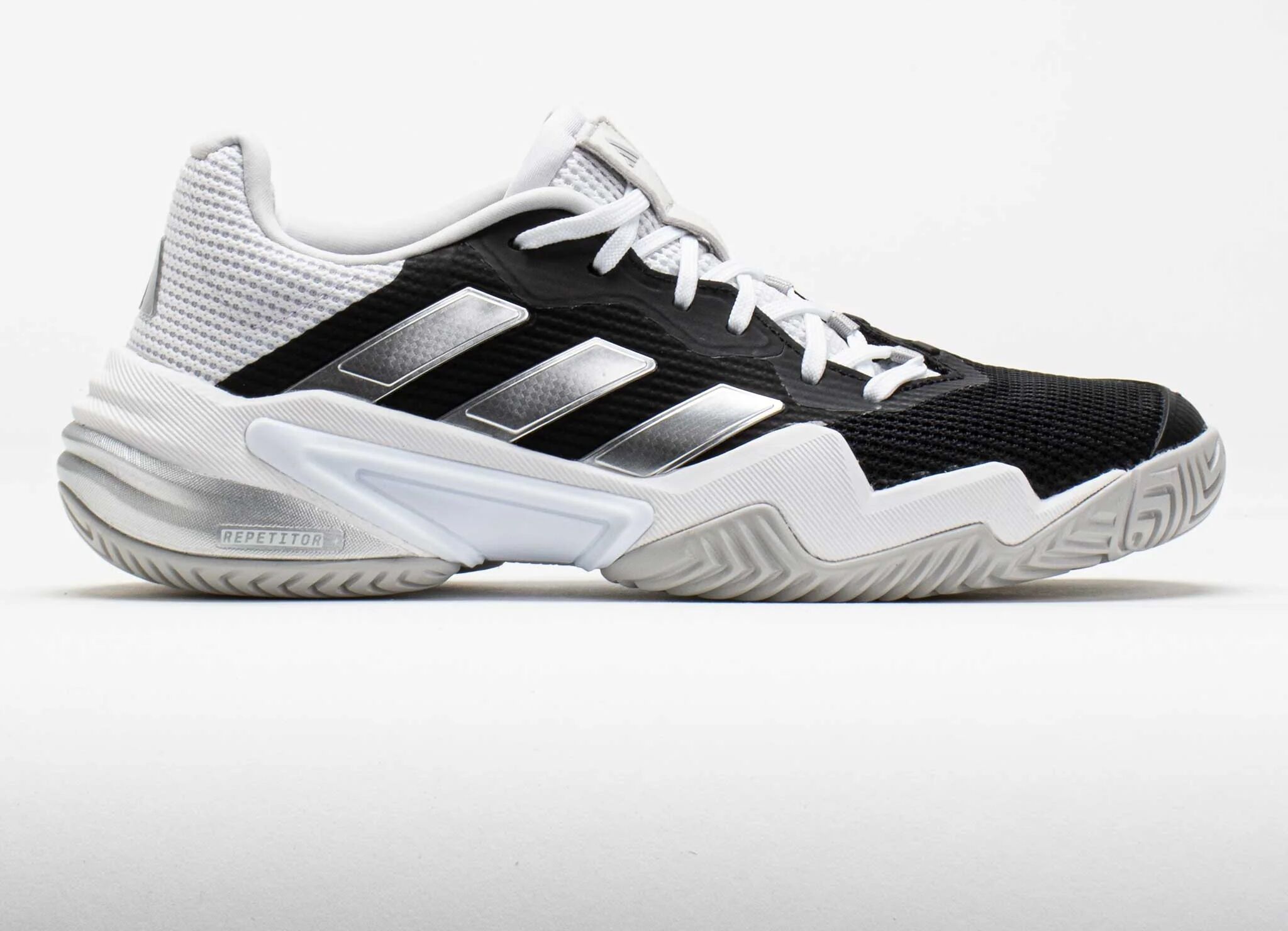 adidas Barricade 13 Women's Tennis Shoes Core Black/White/Grey Two