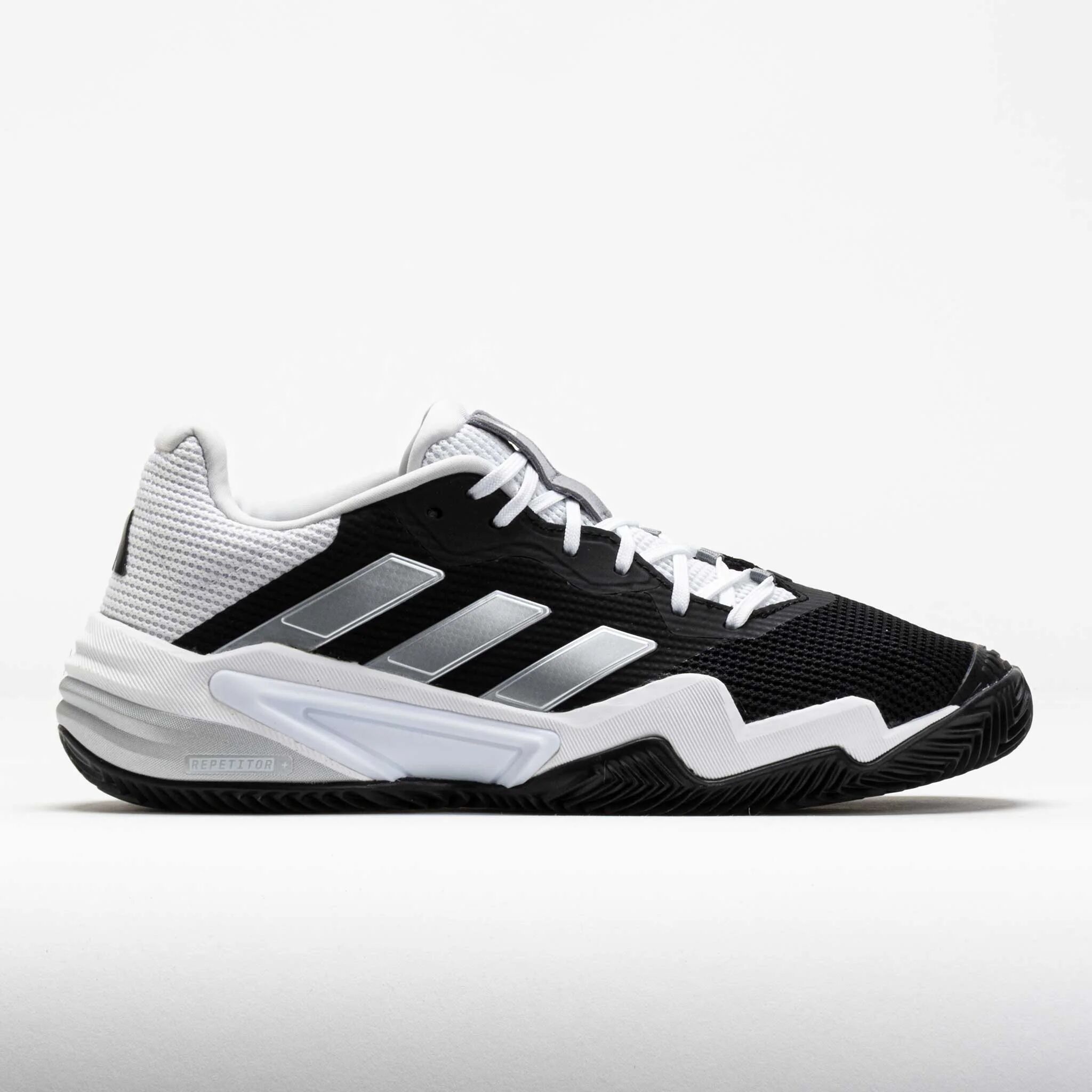 adidas Barricade 13 Clay Men's Tennis Shoes Core Black/White/Grey Three
