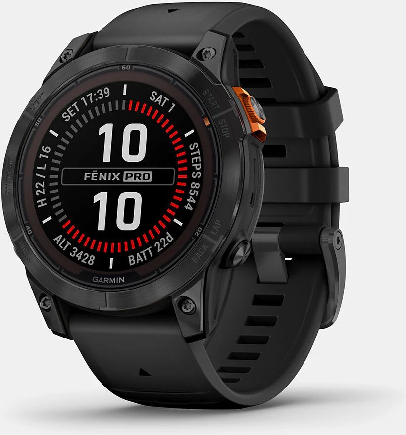 Garmin fenix 7 Pro Solar Edition GPS Watch GPS Watches Slate Gray with Black Band