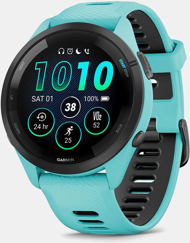 Garmin Forerunner 265 GPS Watch GPS Watches Aqua with Black