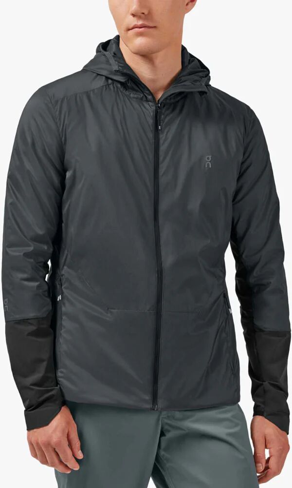 On Running On Insulator Jacket Men's Running Apparel Shadow/Black