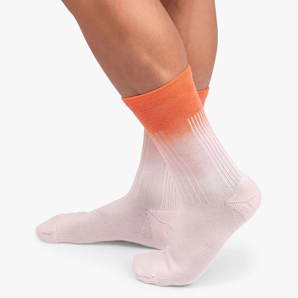 On Running On Everyday Socks Men's Socks Rose/Flame