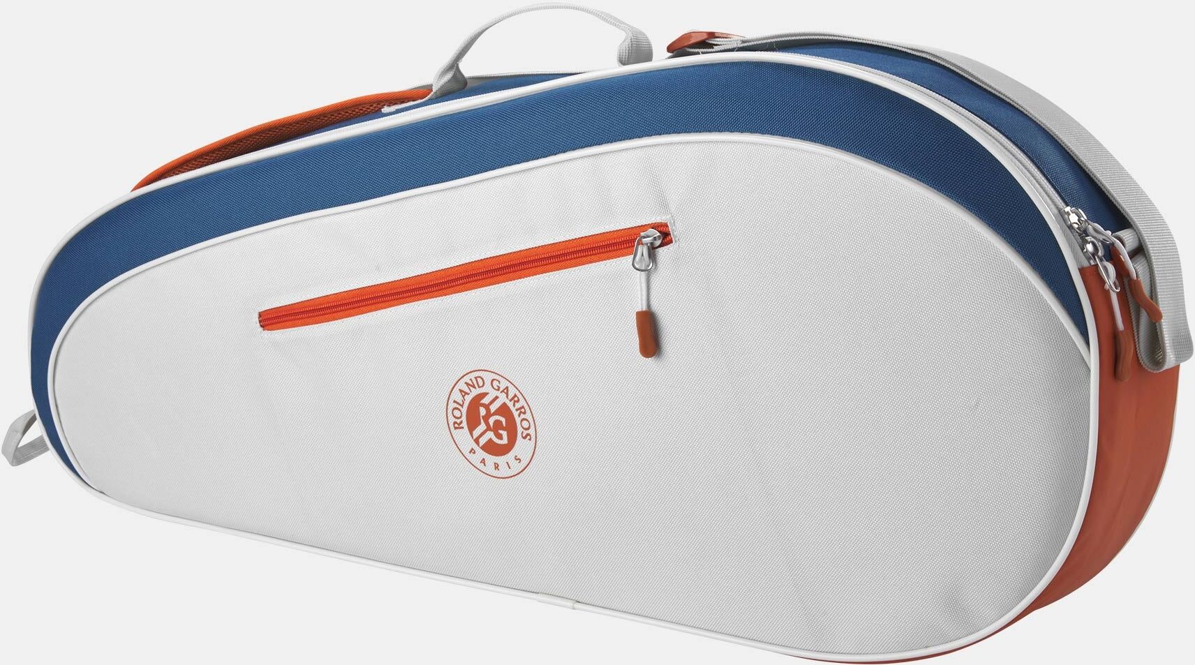 Wilson Roland Garros 2024 Team 3 Pack Cream/Navy/Orange Tennis Bags