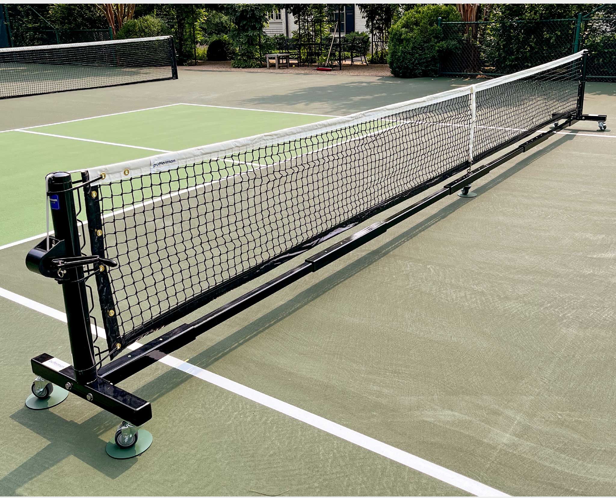 Putterman Athletics Putterman Pro-Pickle Portable Net System Pickleball Court Equipment