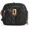 Karl Lagerfeld Paris   Women's Lafayette Camera Crossbody Bag   Black/Gold  - Black/Gold