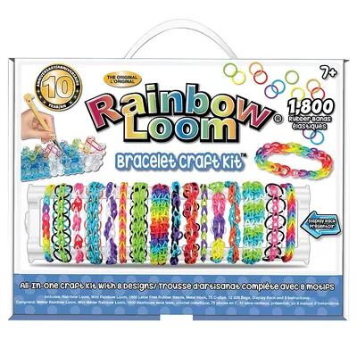 Rainbow Loom Bracelet Making Craft Kit, Multicolor
