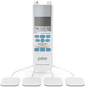 Pure Enrichment PurePulse TENS Electronic Pulse Massager, White