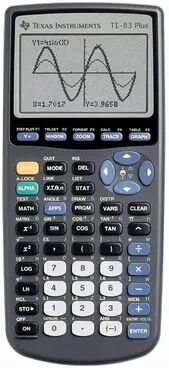 Texas Instruments TI-83 Plus Graphing Calculator, Multicolor