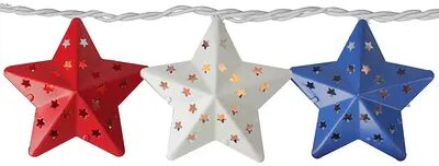 Northlight Metal 4th of July Star String Lights, Multicolor