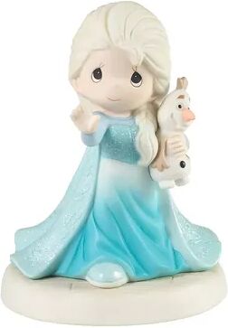 Precious Moments Disney Frozen Elsa & Olaf Figurine Table Decor by Precious Moments, Multicolor