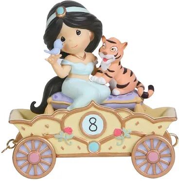 Precious Moments Disney Showcase Collection Jasmine Birthday Parade Figurine Table Decor by Precious Moments, Multicolor