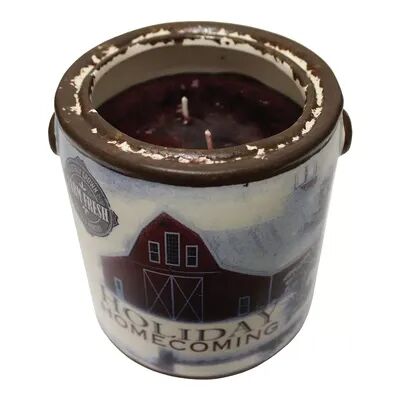 A Cheerful Giver Farm Fresh Ceramic Jar Candle - Holiday Homecoming, Multicolor, 20 Oz