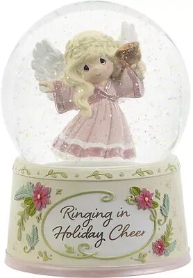 Precious Moments Angel Holiday Cheer Snow Globe Table Decor, Multicolor