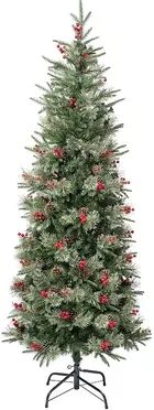 National Tree Company First Traditions 6-ft. Virginia Pine Slim Artificial Christmas Tree, Green