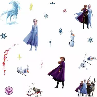 RoomMates Disney's Frozen 2 Peel & Stick Wall Decal Set by RoomMates, Multicolor