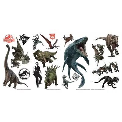 RoomMates Jurassic World 2 Wall Decals by RoomMates, Multicolor