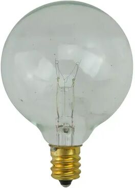 Northlight Seasonal 25 Clear Incandescent G50 Replacement Christmas Bulbs, Multicolor