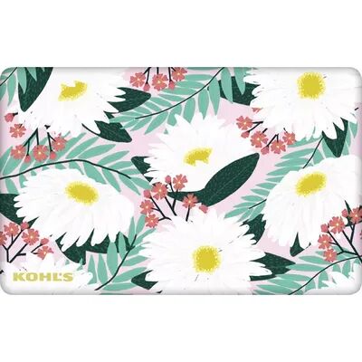 Web Card Daisy Flower Gift Card, Multicolor, $75