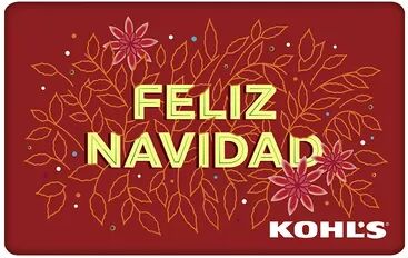 Web Card Feliz Navidad Gift Card, Multicolor, $10