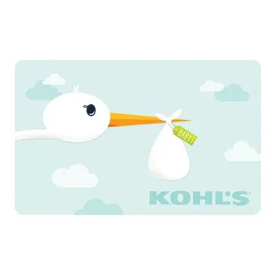 Web Card Baby Stork Gift Card, Multicolor, $100