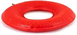 Carex Inflatable Donut Cushion - For Tailbone Pain, Hemorrhoids, Sciatica - Relief Cushion For Office Chair, Car, Seats, Travel, Wheelchair, Brt Red