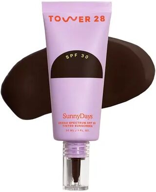 Tower 28 Beauty SunnyDays SPF 30 Tinted Sunscreen Foundation, Size: 1 FL Oz, Brown