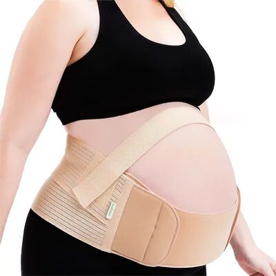 KeaBabies 2 in 1 Pregnancy Belly Support Band, Maternity Belt, Pregnancy Must Haves Baby Belly Bands, Women's, Size: XL, Classic Iv