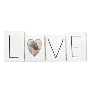 New View Gifts & Accessories Love Accordion Table Frame, Multicolor