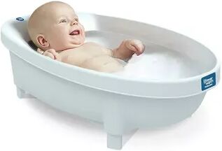 Baby Patent Forever Warm Warming Infant Baby Bath Tub, White