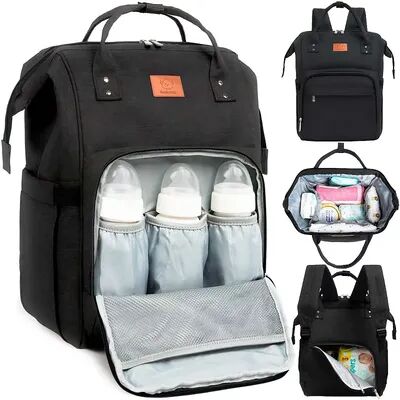 KeaBabies Original Diaper Backpack Bag, Multi Functional Water-resistant Baby Diaper Bags for Moms & Dads, Oxford