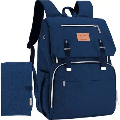 KeaBabies Explorer Diaper Backpack Bag, Large, Waterproof Baby Diaper Bags, Multi Functional Diaper Backpacks, Brt Blue