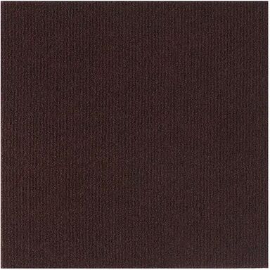 Achim Nexus Solid 12-piece Self Adhesive Carpet Floor Tile Set, Brown, 12X12