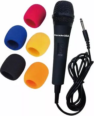 Karaoke USA M175 Professional Microphone, Multicolor