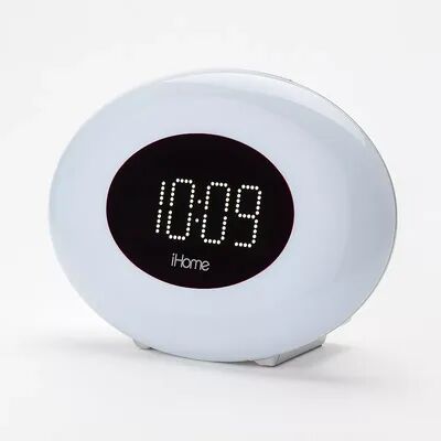 iHome iM30SC Color Changing Alarm Clock with FM Radio & USB Charging, Black