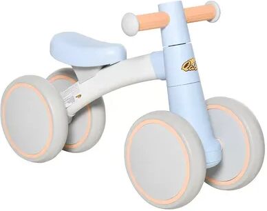 Qaba Baby Balance No Pedal Bicycle Walker Ride On Bike Quick Release Kids Toddlers Birthday Toy Gift for 1 3 Years Old Pink, Blue