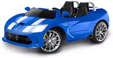 Trax Kid Trax Dodge Viper SRT 12-Volt Ride-On Car, Blue