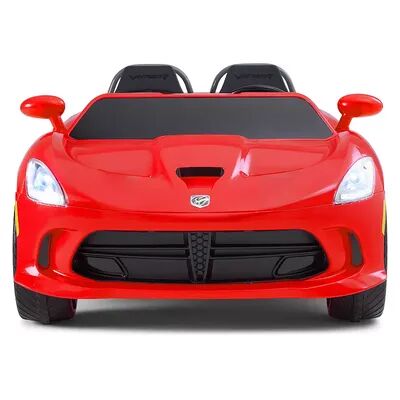 Trax Kid Trax 12-Volt Doge SRT Viper Convertible Ride-On Toy, Red