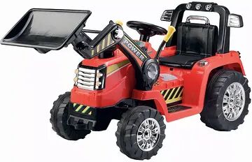 Blazin Wheels 12V Battery Operated Push Dozer Ride-on Vehicle, Multicolor