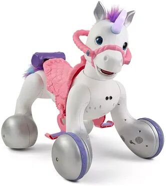 Trax Kid Trax 12-Volt Play & Ride Unicorn Ride-On Toy, White