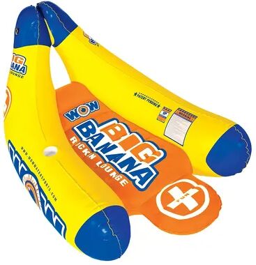 Wow Toys Sports Big Banana Lounge Water Float, Multicolor