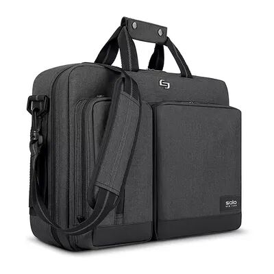 Solo New York Solo Urban Laptop 2-in-1 Briefcase & Backpack, Grey