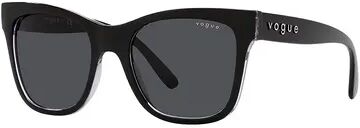 Vogue Women's Vogue Eyewear Collection 51mm Cat Eye Sunglasses, Black