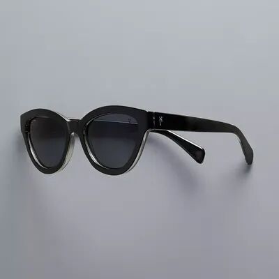 Simply Vera Vera Wang Women's Simply Vera Vera Wang 55mm Crawford Plastic Cateye Sunglasses, Black