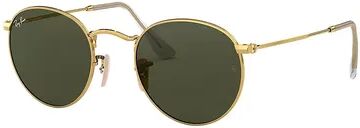 Ray-Ban Women's Ray-Ban RB3447 53mm Round Sunglasses, Drk Yellow