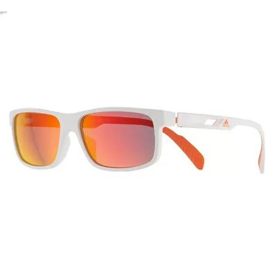 adidas Men's adidas Thin Rectangular Sport Sunglasses, White