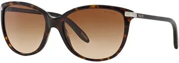 Ralph Lauren Women's Ralph by Ralph Lauren 56mm RA5160 Gradient Cat Eye Sunglasses, Blue