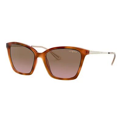 Vogue Women's Vogue VO5333S Gradient Cat Eye Sunglasses, Lt Brown